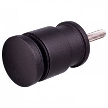 Glass point holder rotula fi 50 - adjustable - black RAL 9005