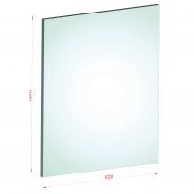 88.2 - 120 x 100 - clear laminated VSG tempered ESG safety glass