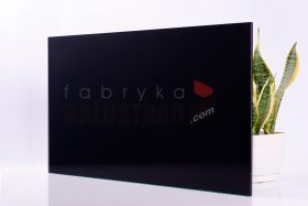 Color black / black - opaque - laminated / tempered safety building glass