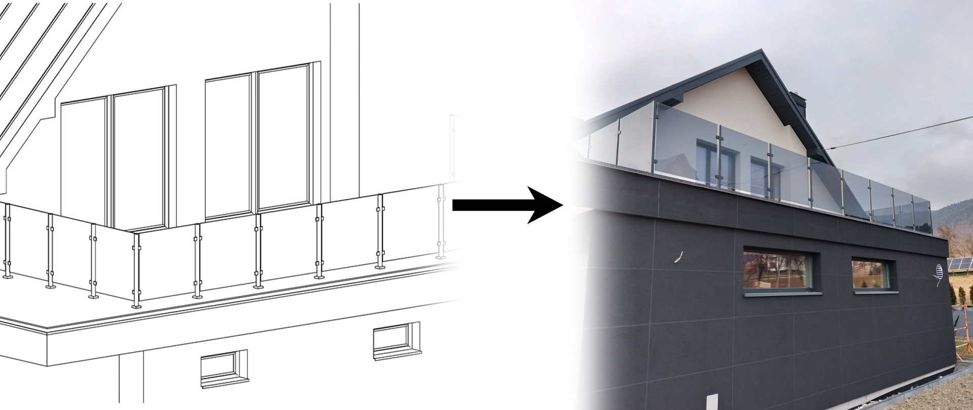 indywidualny projekt balustrady szklanej indywidualny projekt balustrady szklanej